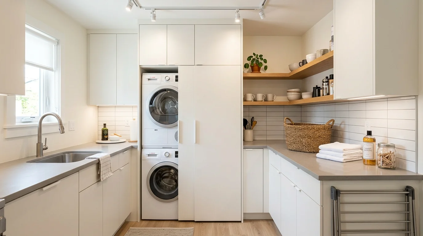 13 Functional Kitchen Laundry Combo Ideas for a Hardworking Space